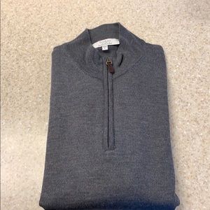 Turnbury Extra Fine Merino Wool 1/4 Zip